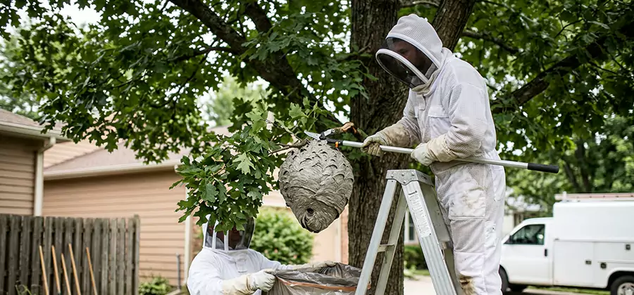 Wasp Nest in Tree Removal Springfield