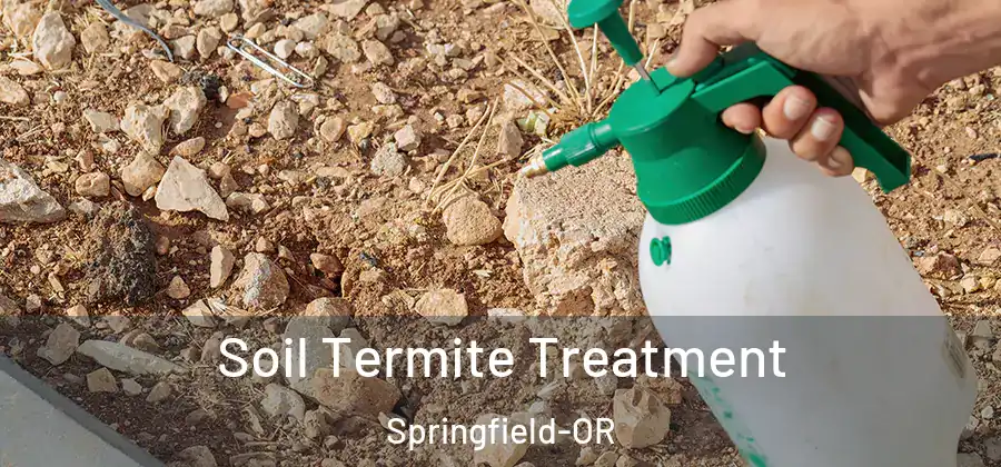 Soil Termite Treatment Springfield-OR